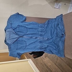 Blue Jean Romper